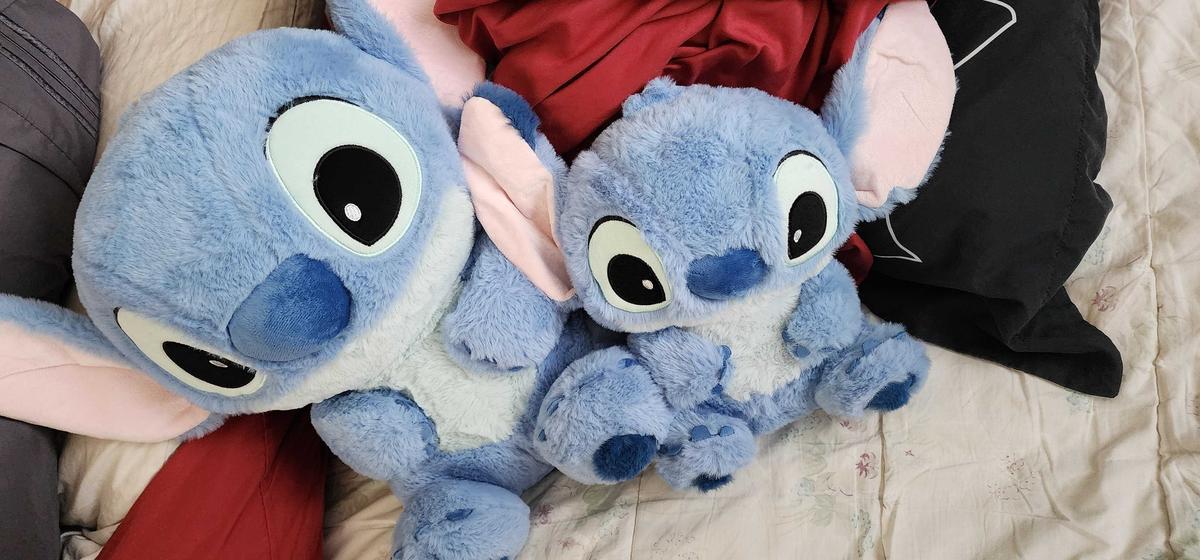 Item: stitch 10'' & 16'' (two dolls)