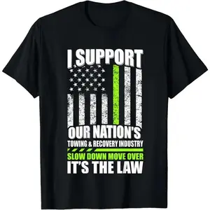 100%cotton SDMO tow truck driver tshirt Menswear Top