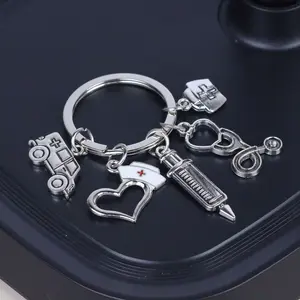 Nurse Keychain, Nursing Student Keyring, Graduation Gifts for Nurses & Medical Assistants, Nurse Keychain for Nurses Appreciation