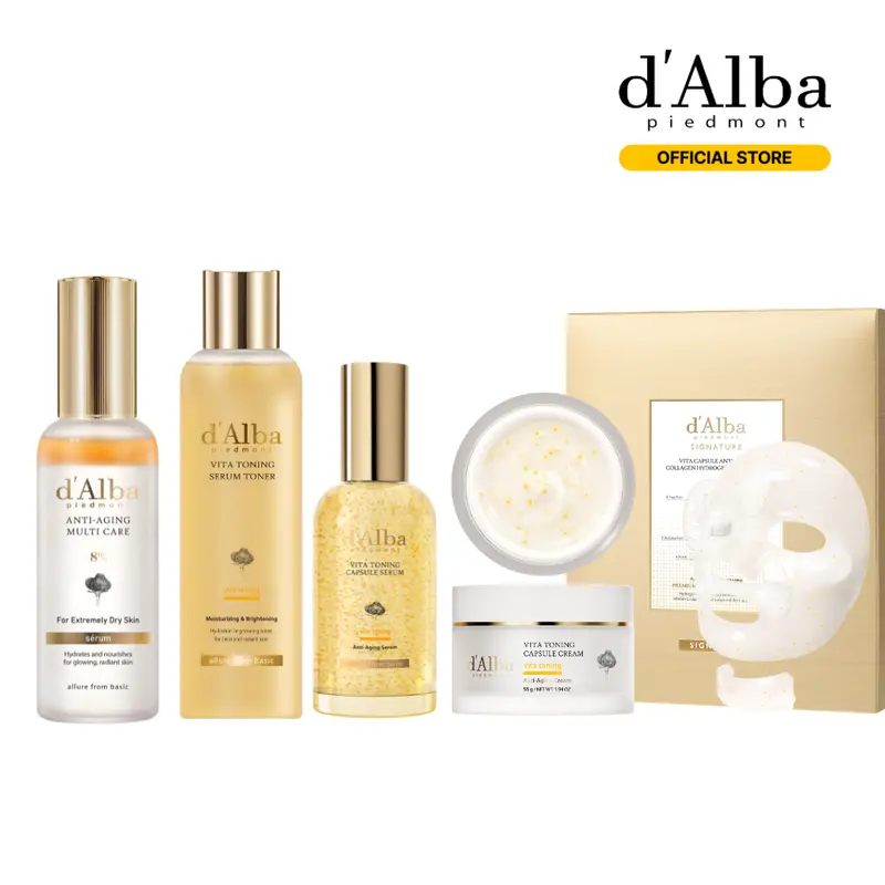 OFFICIAL d'Alba] Vita toning Capsule Cream – Daily Face