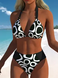 Women's Fashion Two-Piece Bikini Set, Stylish Swimsuit for Beach & Pool, Comfortable Swimwear for Summer Vacation