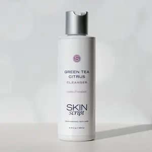 Skin Script Green Tea Citrus Cleanser - Calm & Restore Professional Skin Care 6.4 fl oz / 180 ml