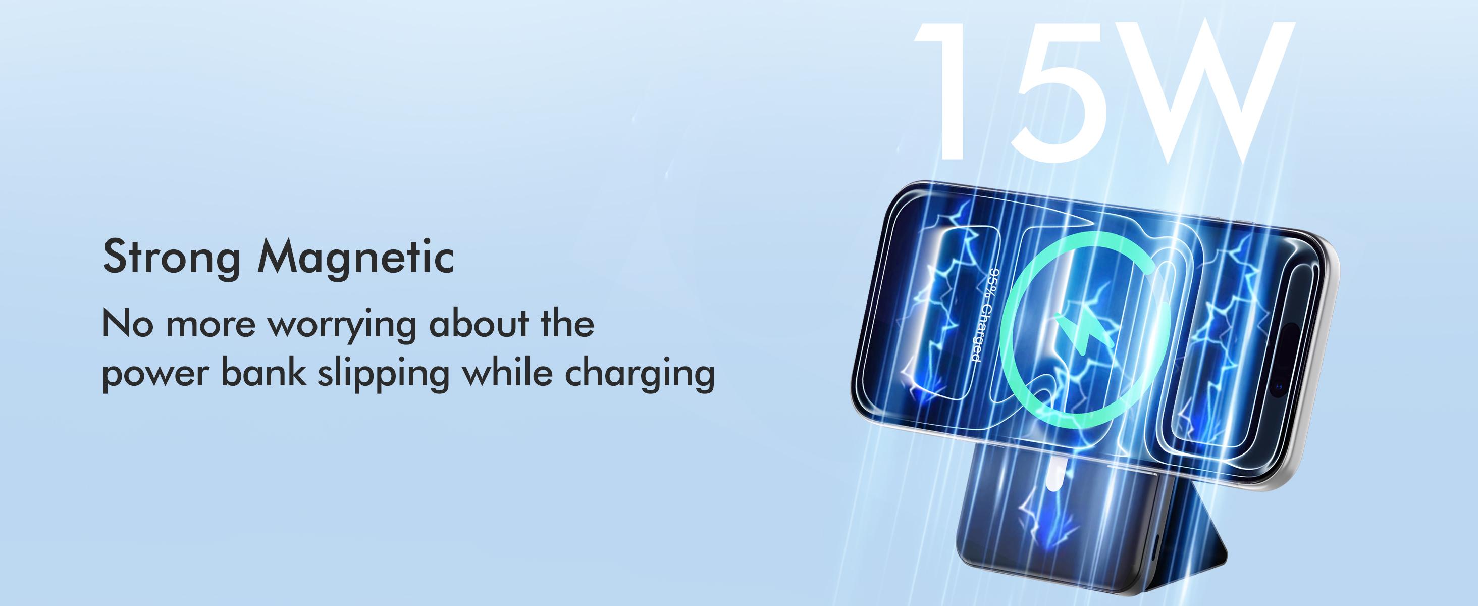 podoru for Magsafe Battery Pack, Foldable 10000mAh Magnetic Power Bank with USB-C Cable LED Display 22.5W PD Fast Charging Wireless Portable Charger for iPhone 17/16/15/14/13/12 Series-Black podoru for Magsafe Battery Pack, Foldable 10000mAh Magnetic Power Bank with USB-C Cable LED Display 22.5W PD Fast Charging Wireless Portable Charger for iPhone 17/16/15/14/13/12 Series-Black