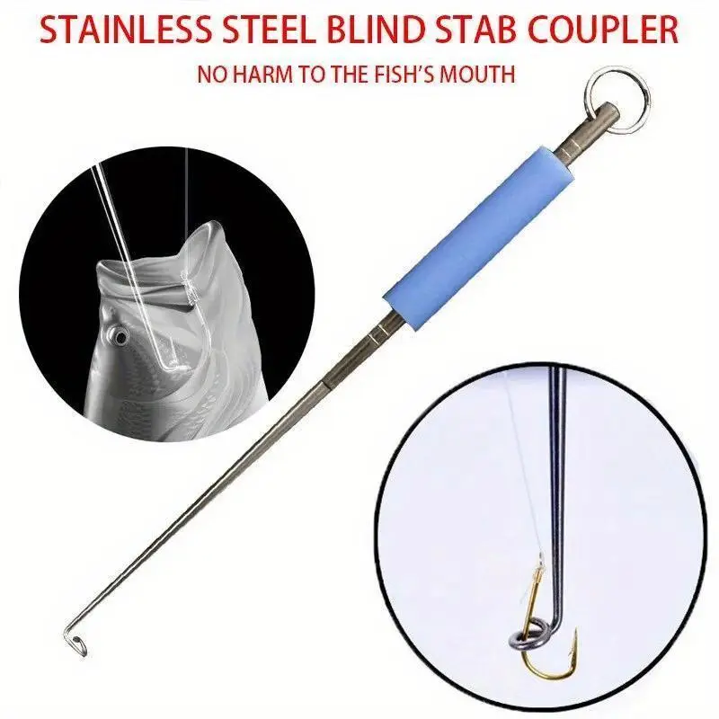 Fishing Hook Remover 1Pc Stainless Steel Fishhook Dehooker Hook Detacher Extractor Rapid Decoupling Fishing Tools Fishing Gear Accessories Fishing Accessories Fishing Equipment Fishing Tackle Lure Fishing Outdoor Fishing Supplies Sport Fishing Accessory