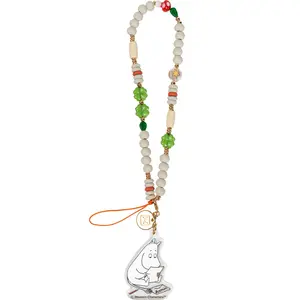 Moomin Beaded Charm Mobile Phone Wrist Strap - Moomin