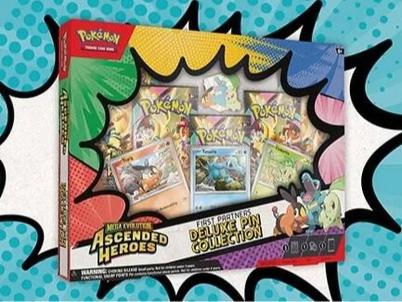 Ascended Heroes First Partners Deluxe Pin Collection - Pokémon TCG