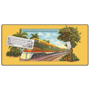 Orange Blossom Mouse Pad, Non-Slip Computer Accessory for Computers & Office Equipment Use