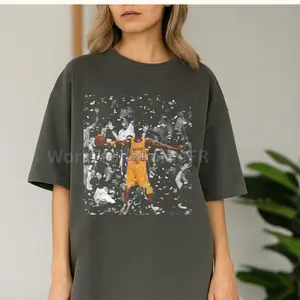 Vintage Basketball Legend Kobe Bryant Comfort Colors 90s Style Shirt Gift for Fans