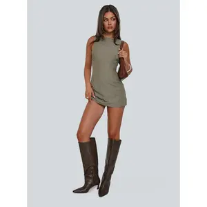 Yumiko Romper Green Stripe Tall Yumiko Romper Green Stripe Tall