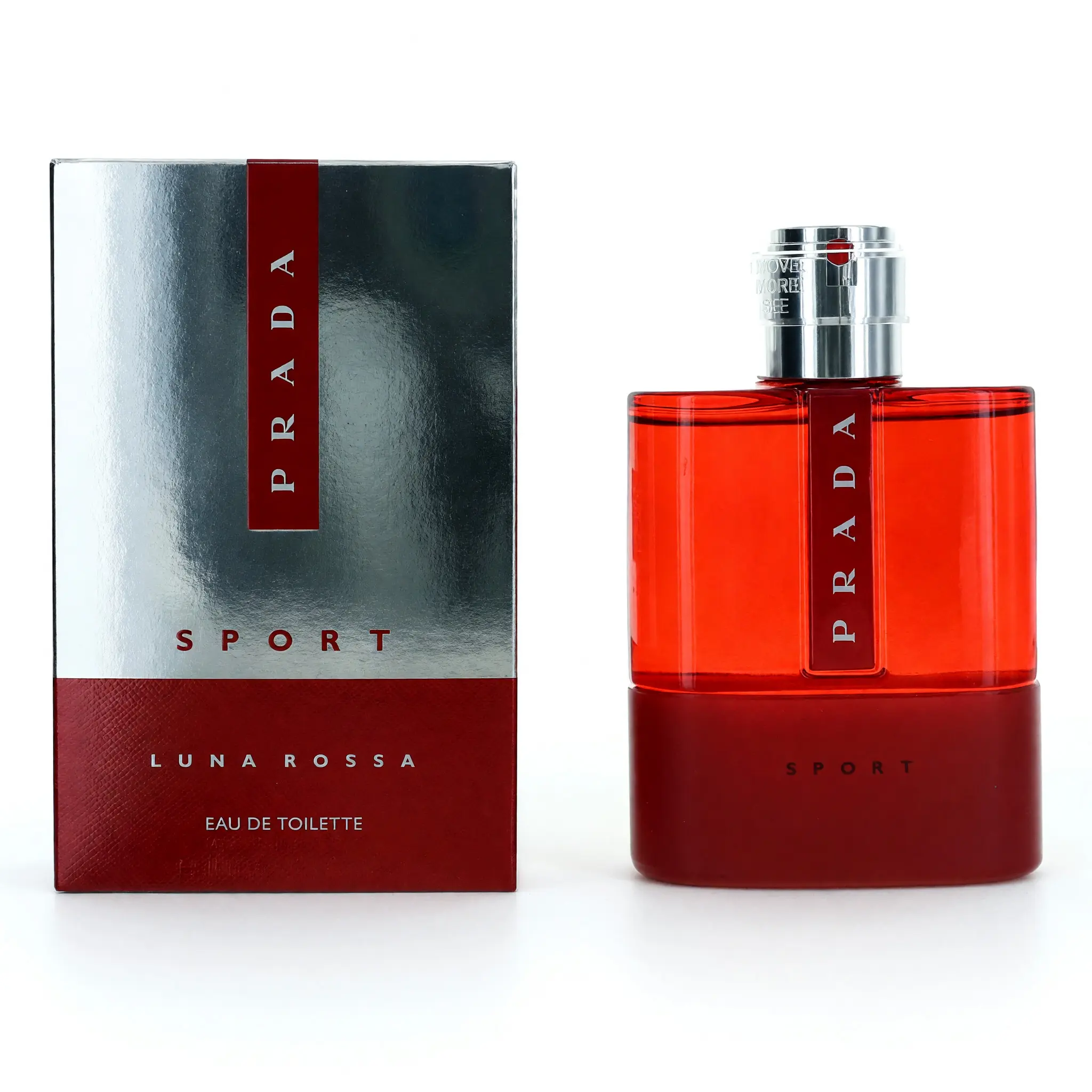Prada Luna Rossa Sport by Prada, 3.4 oz EDT Spray for Men, Vanilla Scents, Aromatic, Men's Fragrance, Eau De Toilette Men's Fragrance