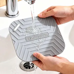 Silicone Shower Drain Plug, Odor-Resistant Universal Backflow Preventer, Bathroom, Kitchen, Bathtub, Terrace Use