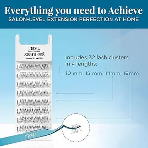 Ardell Seamless Underlash Extensions Naked Refill, 1-pack Eyelashes Makeup