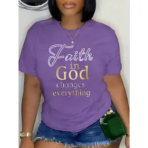 100% cotton round-neck top, fashionable and soft textured shirt for spring and summer, soft and comfortable, skin-friendly