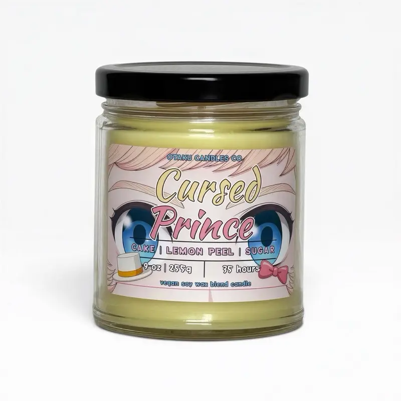 Cursed Prince Candle - Howl's Castle Inspired | Anime Vegan Candles | Anime Gifts