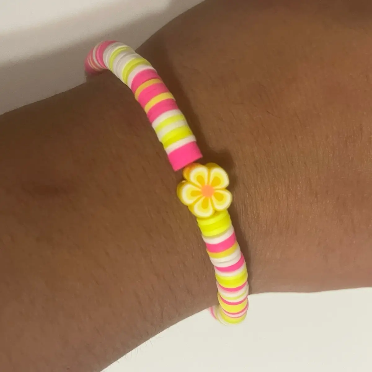Hibiscus flower bracelet