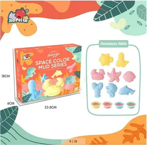 12PCS Ocean Animal Magic Sand Set – Includes Animal Molds & Colorful Sensory Sand, Perfect for Classroom Parties and Christmas, Creative Gift for Kids