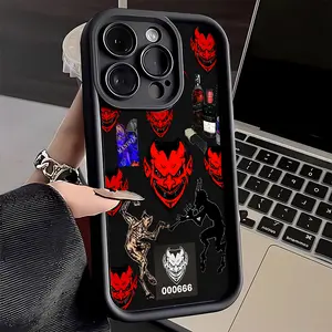 Makabelico chost cartel del norte Pattern TPU mobile phone case applicable for iPhone 16ProMax 15 14 13 12 11 Plus cases durable shockproof protection urban sophisticated phone case cute nic natalie reynolds mosnovo  protective case