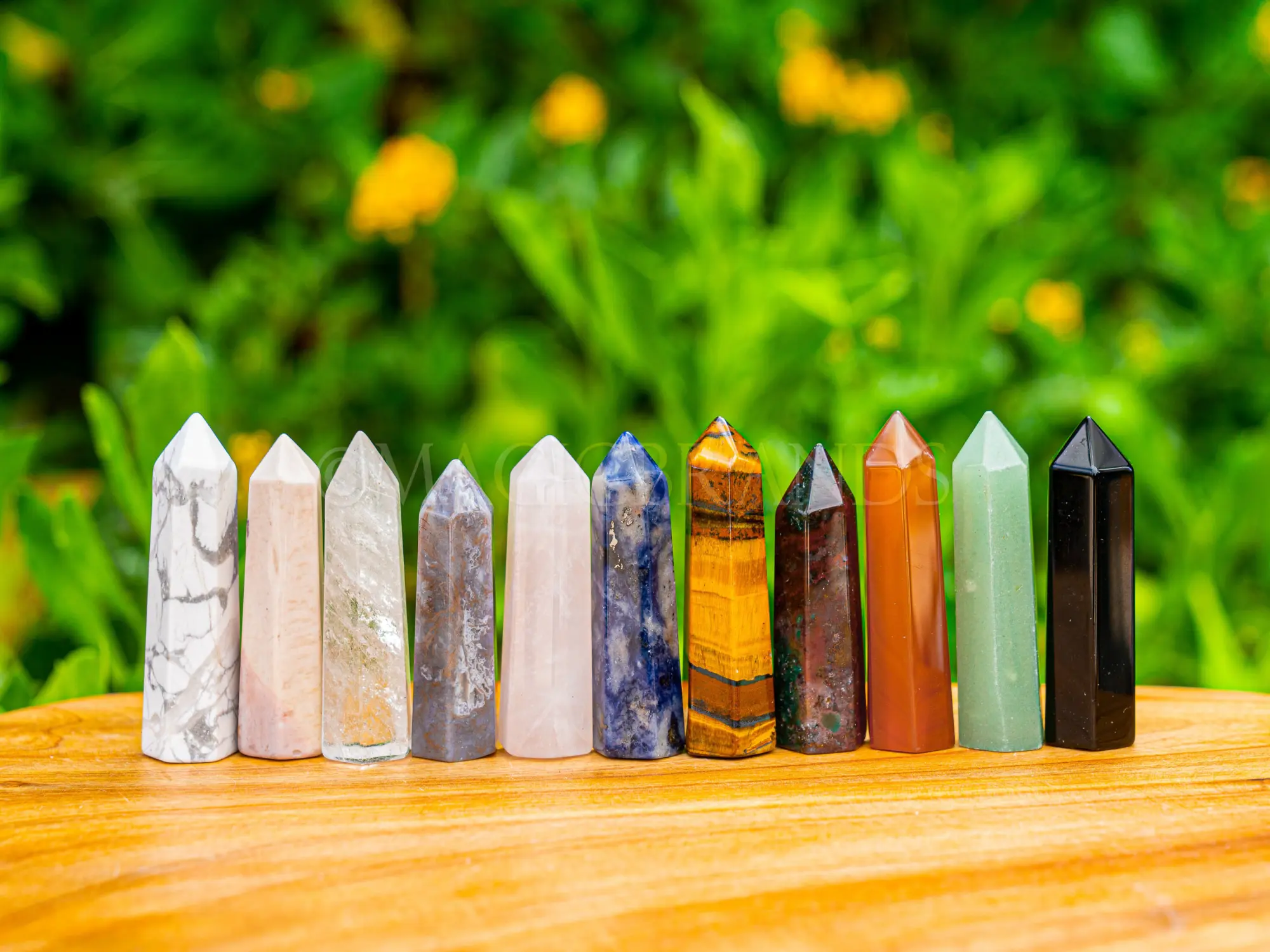 Crystal Points, Quartz Crystal Bundle, Gemstone Crystal Quartz Tower for Aesthetic Room Decor, Housewarming Gift