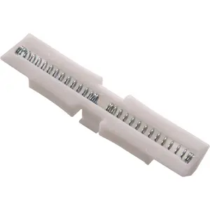 Bi-Fold Sliding Door Guide, Top Track Guide for Bi-Fold Closet Doors and Folding Doors, Easy to Install Replacement Hardware, White, 851651