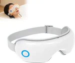 【2026】Heated Deep Tissue Massage Head，Heated Eye Mask with Bluetooth Music for Migraine Relief, Massages Eye Muscles, Gifts for Friend, Mom and Dad