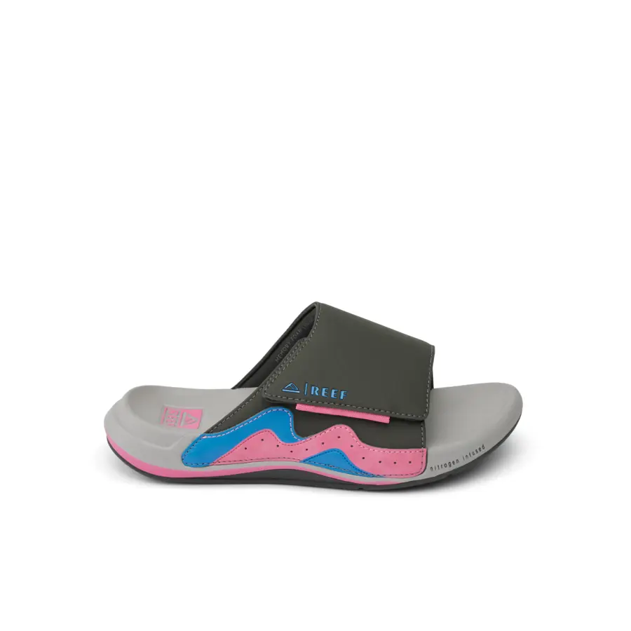 Cruiser Slide Black Pink | Tech Comfort Men's Slides | REEF Sandals