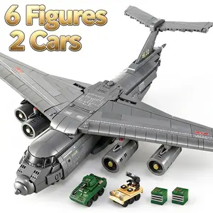 Large Transporter Building Blocks, High Difficulty, Big Size, Ideal Gift for Children, Perfect for Kids' Festival Presents