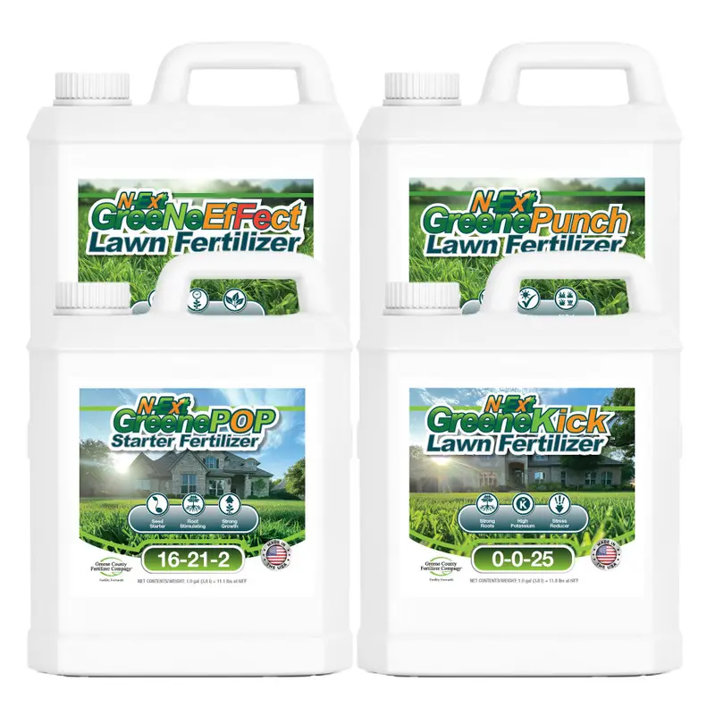 GreeNePak Lawn Fertilizer | Four Gallons | N-Ext
