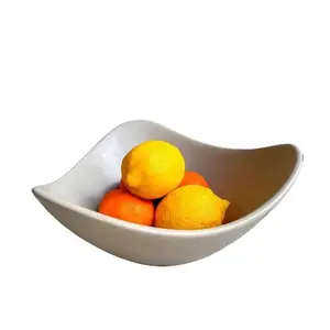 Wavy Concrete Bowl, Minimalist Bowl, Concrete Decor, Cement Catchall, Bowl for Coffee Table, Irregular Dish, Decorative Bowl.