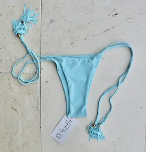 Triangle Bikini Bottom | Miami Celeste