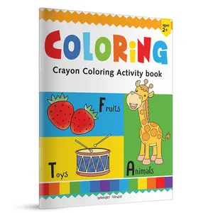 USED-Coloring: Crayon Fun Activity Book by Wonder House Books (Paperback)