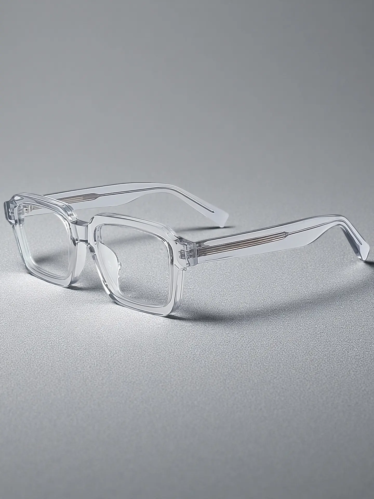 Unisex Acetate Frame Glasses, Casual Style, Lightweight & Durable Design, Perfect for Weddings, Music Festivals, Travel, Gifts