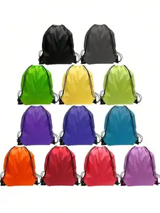 Drawstring Backpack, Unisex Sports Gym Bag, Large Capacity Travel Backpack, Lightweight Storage Bag, Men and Women