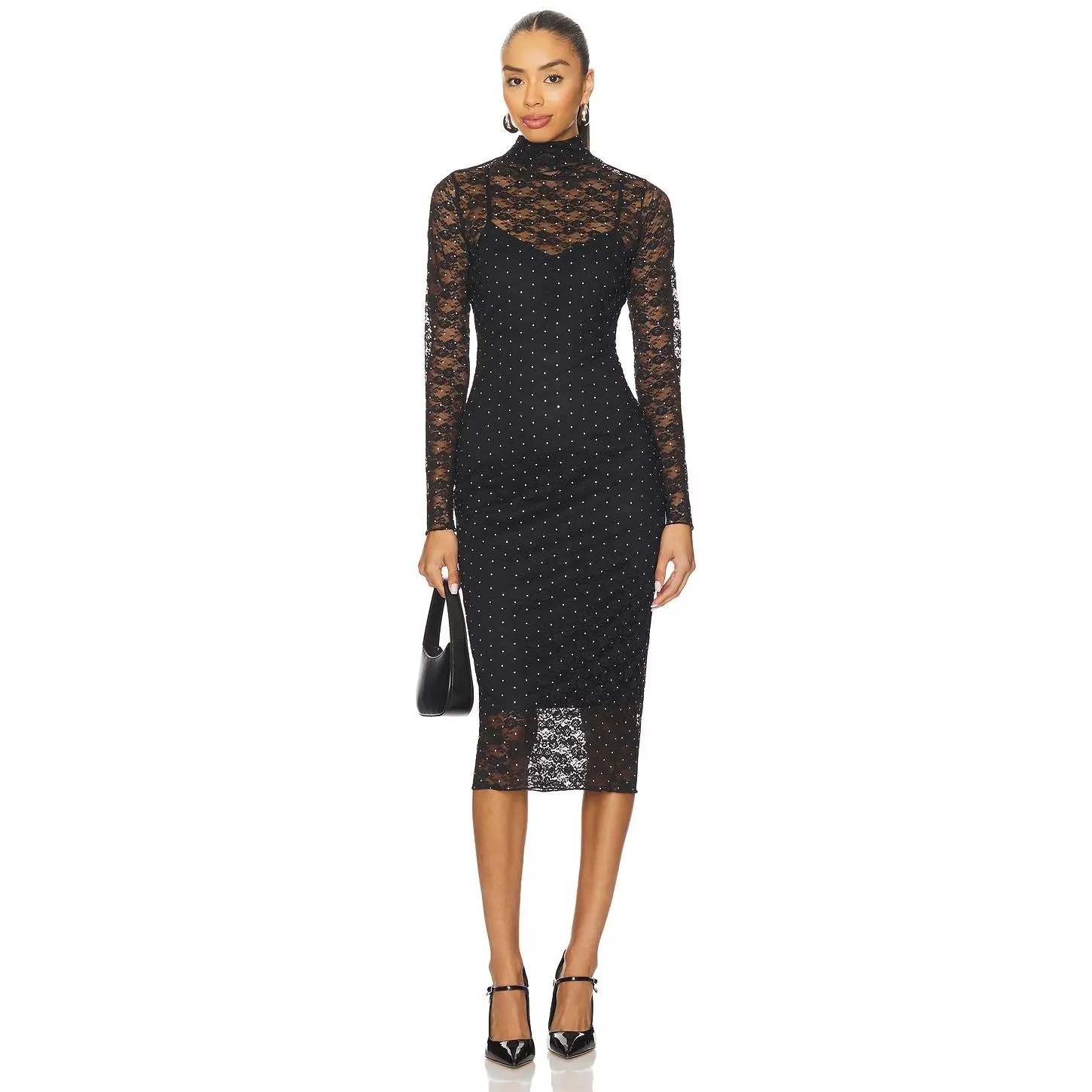 Steve Madden Vivienne Dress in Black