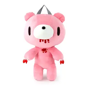 Gloomy Bear Gray Strap Plush Backpack