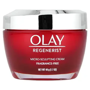 Olay Regenerist, Micro-Sculpting Cream, Fragrance-Free, 1.7 oz (48 g)