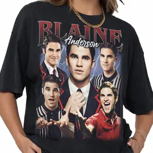 Blaine Anderson Glee Tribute Tshirt Gift For Fan