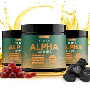 Alpha 10-in-1 Shilajit Gummies | Black Friday & Cyber Monday BFCM Deal  Limited Edition Holiday Pack  Energy, Stamina & Focus | Zero Sugar | Ashwagandha, Tongkat Ali, Maca | Vegan