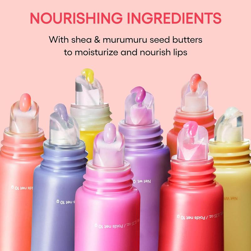 Laneige Lip Glowy Balm, Hydrating and Glossy Tinted Lip Care with Shea Butter, Korean Skincare, Lightweight Moisturizer