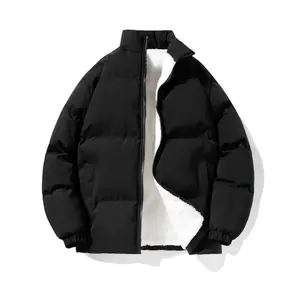 Classic Joker | Black men's cotton-padded jacket thickened warm, windproof and cold winter essential