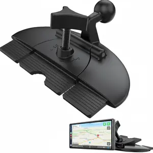 Replacement CD Slot Mount for Garmin GPS, Phone Holder, Standard 17mm Ball Adapter, CD Mount for 4"-11" Car GPS Holders