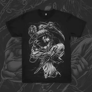 Retro Vintage Limited Edition Chained Souls T-Shirt Cotton Menswear