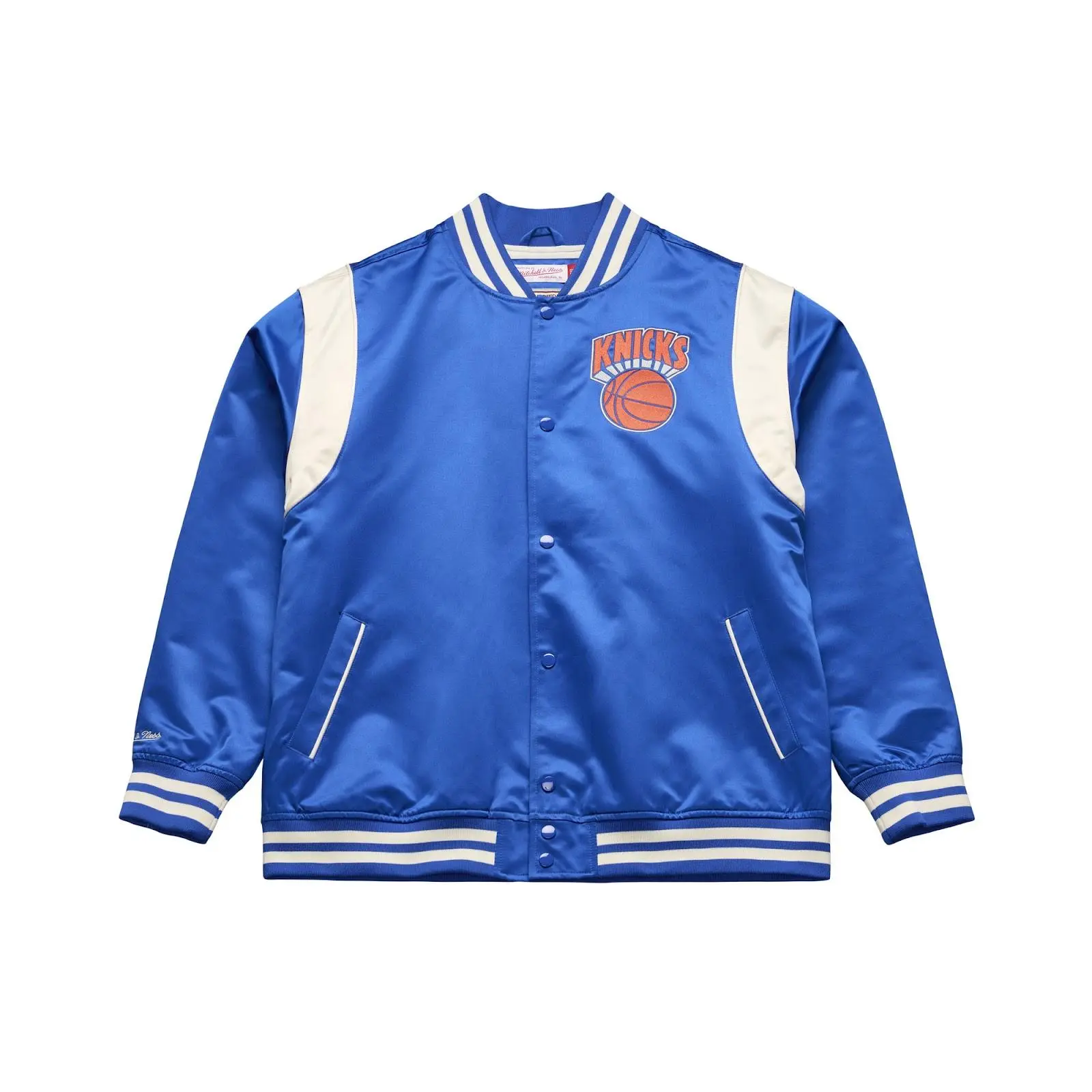 New York Knicks Royal Retro Roots Lightweight Satin Jacket