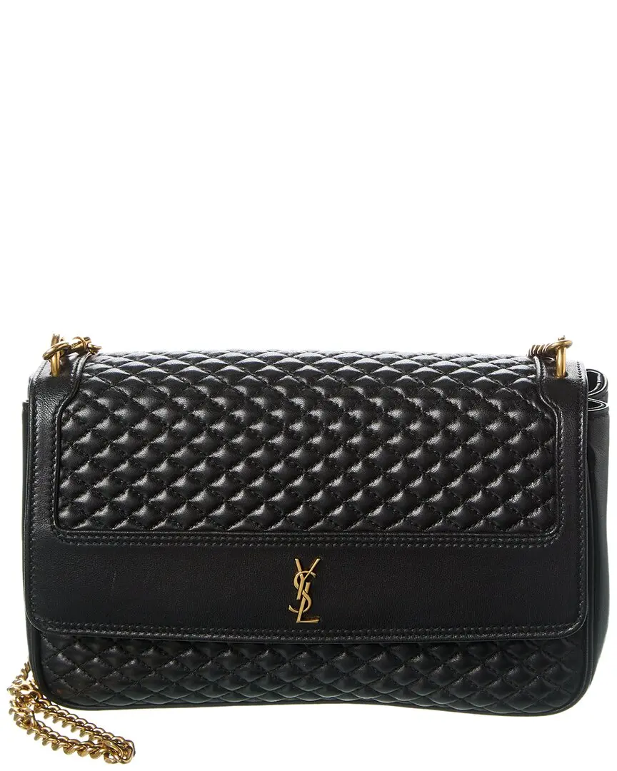 Saint Laurent Victoire Chain Leather Shoulder Bag (Authentic Pre-Loved)