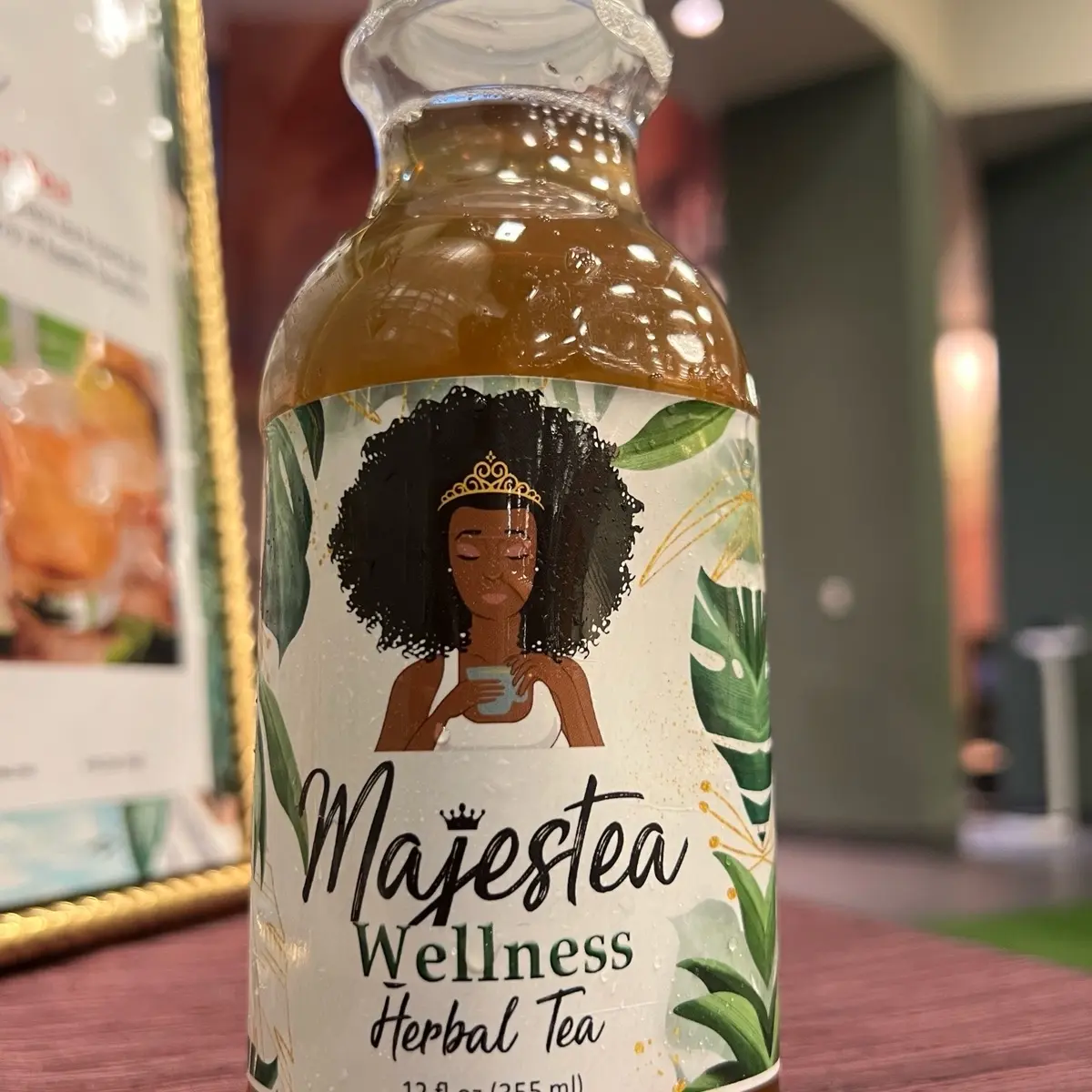 MajesTea Hand Crafted Herbal Tea Organic Hibiscus Green Tea Beverage