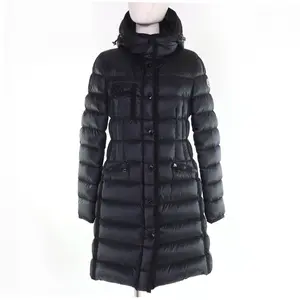 Pre-owned MONCLER Nylon Small Leather Goods Hermine Down Coat