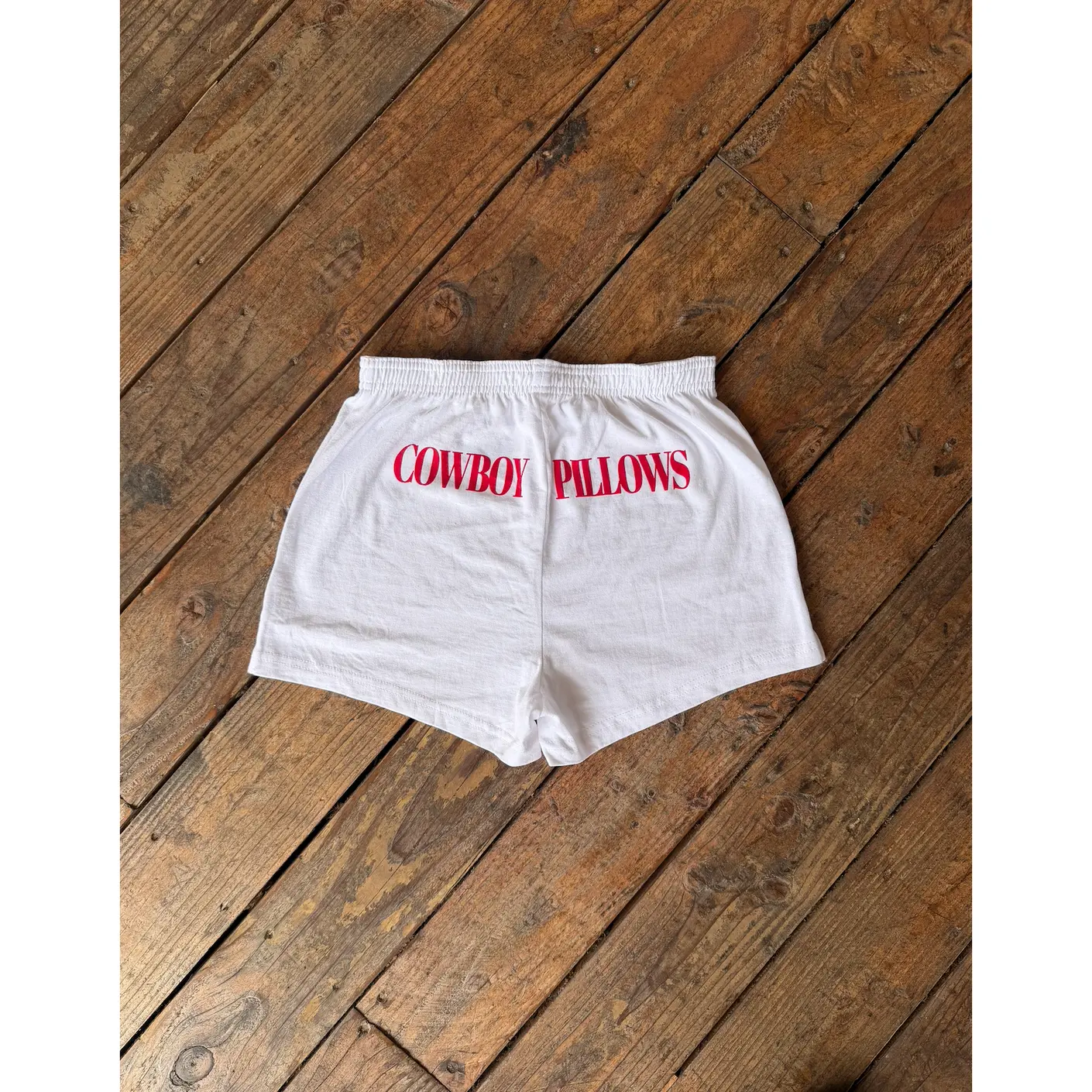 White Cowboy Pillows®️Shorts