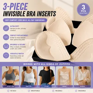 Zero Bulk, All Comfort ️3-Piece "Second Skin" Insert Bundle | Fits Every Outfit outdoorfun