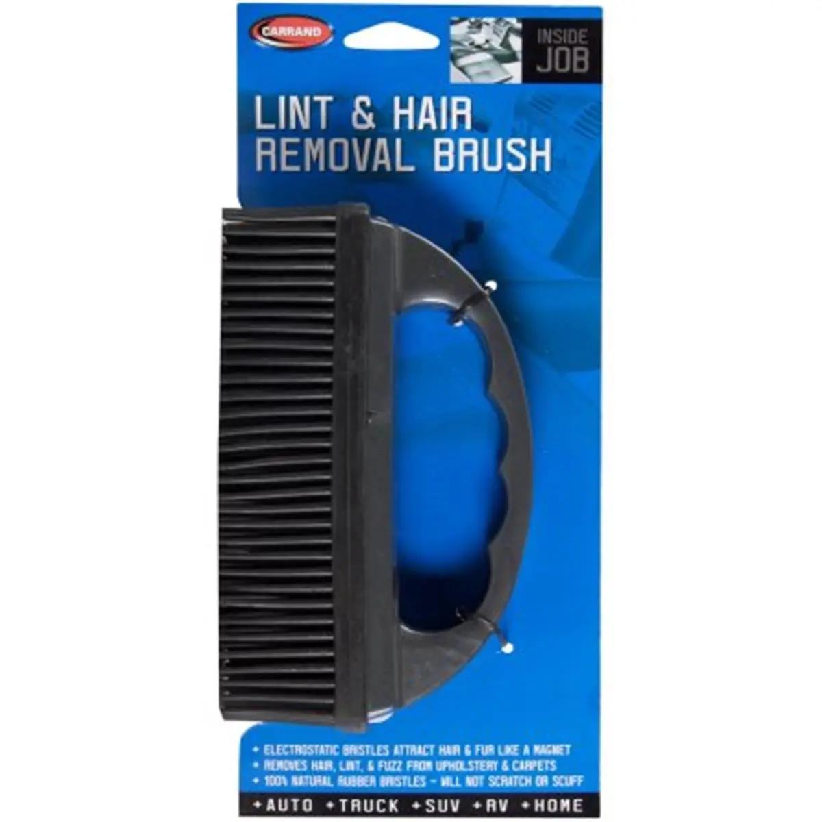 212 MAIN Electrostatic Lint & Hair Removal Brush (Model C51-93112) - Natural Rubber Electrostatic Bristles, All Seasons Household Cleaning Brushes for Lint Removal, Scratch-Resistant Home Tool