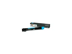 Lexmark X950X2CG Extra High Yield Toner Cartridge - Cyan