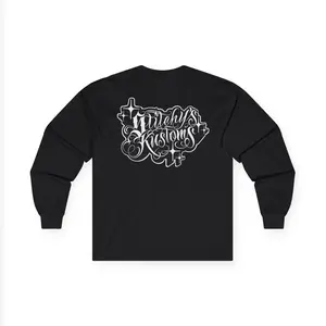 Vintage-Inspired Long Sleeve Tee - Stitchys Kustoms Design